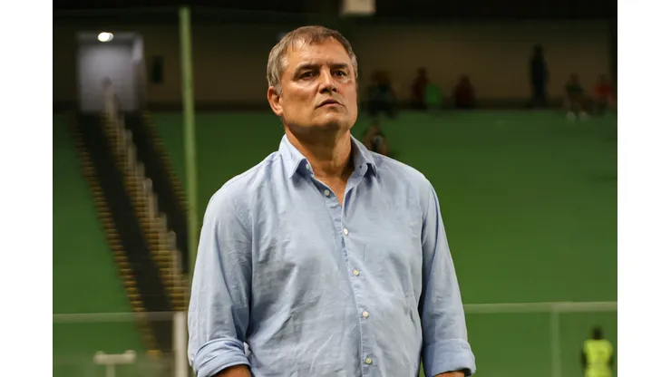 Gilson Lobo/AGIF- Diego Aguirre, ex-técnico do Santos