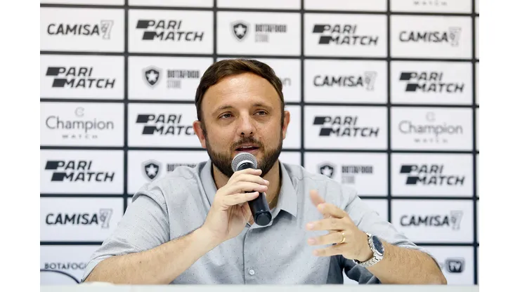 Foto: Vitor Silva/Botafogo - Mazzuco fala sobre erro da arbitragem.