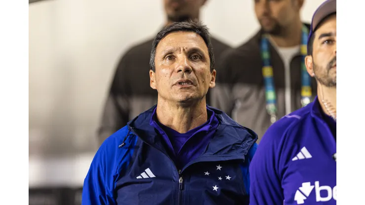 Abner Dourado/ AGIF- Zé Ricardo, técnico do Cruzeiro