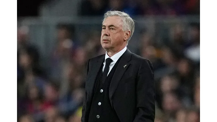 Alex Caparros/Getty Images-Carlo Ancelotti, técnico do Real Madrid