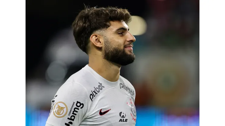 SP - SAO PAULO - 29/04/2023 - BRASILEIRO A 2023, PALMEIRAS X CORINTHIANS - Yuri Alberto jogador do Corinthians durante partida contra o Palmeiras no estadio Arena Allianz Parque pelo campeonato BRASILEIRO A 2023. Foto: Marcello Zambrana/AGIF