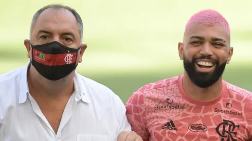 Foto: Fernando Soutello/AGIF – Marcos Braz e Gabigol