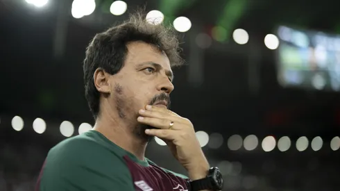 RJ – RIO DE JANEIRO – 24/08/2023 – LIBERTADORES 2023, FLUMINENSE X OLIMPIA – Fernando Diniz tecnico do Fluminense durante partida contra o Olimpia no estadio Maracana pelo campeonato Libertadores 2023. Foto: Jorge Rodrigues/AGIF