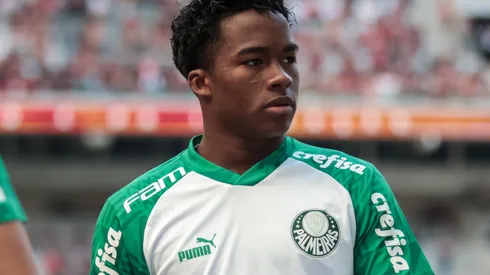 Robson Mafra/AGIF- Endrick, atacante do Pslmeiras