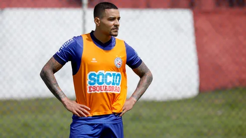 Foto: Felipe Oliveira / EC Bahia – Gregore fala sobre o Bahia.