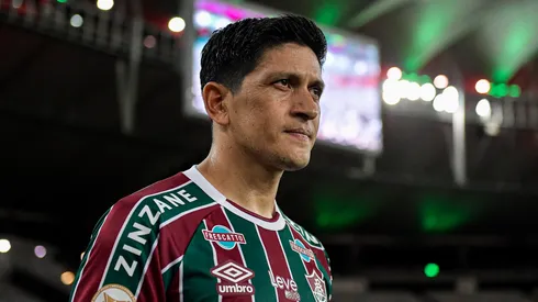 RJ – RIO DE JANEIRO – 19/08/2023 – BRASILEIRO A 2023, FLUMINENSE X AMERICA-MG – German Cano jogador do Fluminense durante partida contra o America-MG no estadio Maracana pelo campeonato Brasileiro A 2023. Foto: Thiago Ribeiro/AGIF