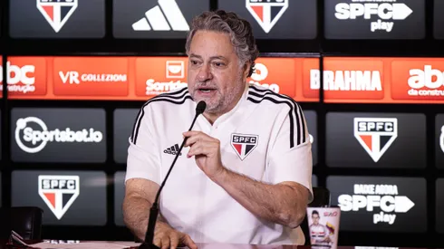 Foto: Abner Dourado/AGIF – Casares se pronuncia após eliminação do São Paulo