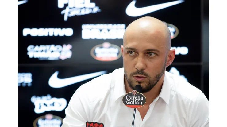 Daniel Vorley/AGIF- Alessandro Nunes, gerente de futebol do Corinthians