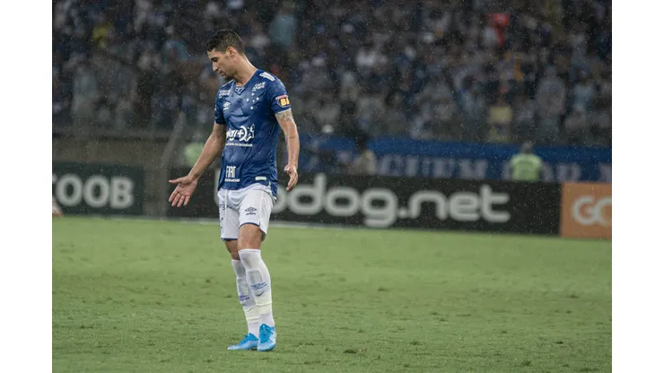Alessandra Torres/AGIF- Thiago Neves em sua passagem pelo Cruzeiro