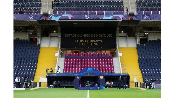 Alex Caparros/Getty Images- Estádio Lluís Companys