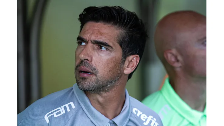 MG - BELO HORIZONTE - 30/07/2023 - BRASILEIRO A 2023, AMERICA-MG X PALMEIRAS - Abel Ferreira tecnico do Palmeiras durante partida contra o America-MG no estadio Independencia pelo campeonato Brasileiro A 2023. Foto: Fernando Moreno/AGIF