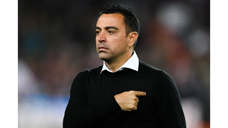 David Ramos/Getty Images- Xavi Hernández, técnico do Barcelona