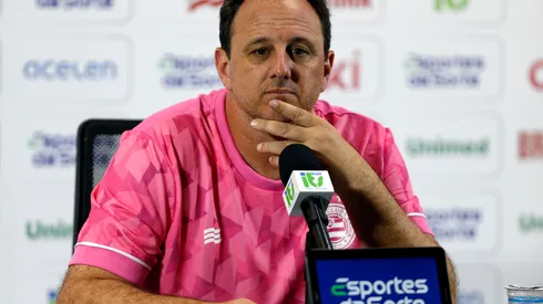 Foto: Felipe Oliveira/EC Bahia – Ceni comemora feito inédito.