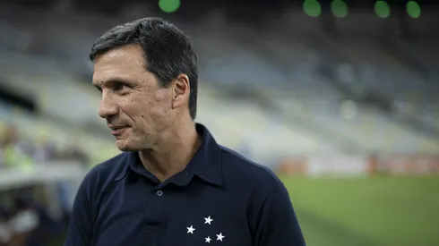 RJ - RIO DE JANEIRO - 20/09/2023 - BRASILEIRO A 2023, FLUMINENSE X CRUZEIRO - Ze Ricardo tecnico do Cruzeiro durante partida contra o Fluminense no estadio Maracana pelo campeonato Brasileiro A 2023. Foto: Jorge Rodrigues/AGIF