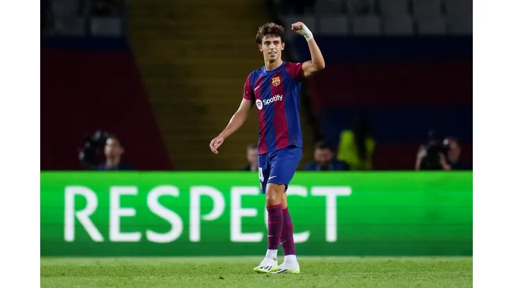 Alex Caparros/Getty Images- João Félix, atacante do Barcelona