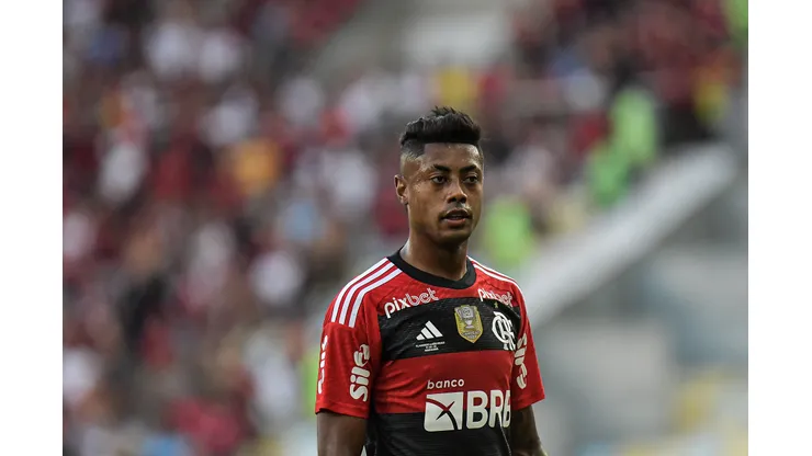 Thiago Ribeiro/AGIF- Bruno Henrique, atacante do Flamengo