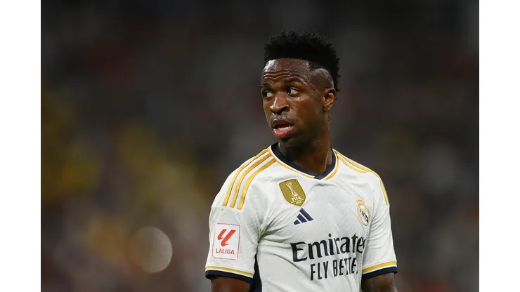 Denis Doyle/Getty Images- Vinícius Jr, atacante do Real Madrid
