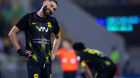 Yasser Bakhsh/Getty Images- Karim Benzema, atacante do Al Ittihad