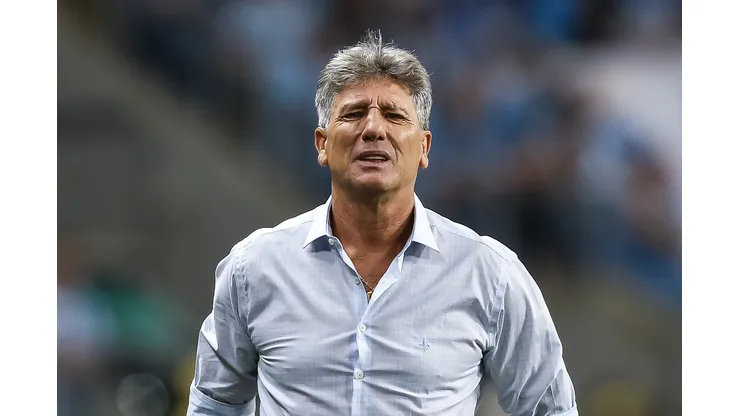 RS - Porto Alegre - 05/03/2023 - GAUCHO 2023, GREMIO X INTERNACIONAL - Renato Portaluppi tecnico do Gremio durante partida contra o Internacional no estadio Arena do Gremio pelo campeonato Gaucho 2023. Foto: Pedro H. Tesch/AGIF