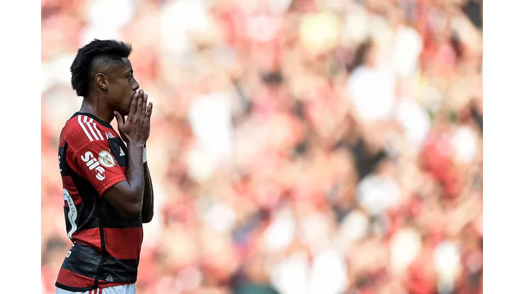 Thiago Ribeiro/AGIF- Bruno Henrique, atacante do Flamengo