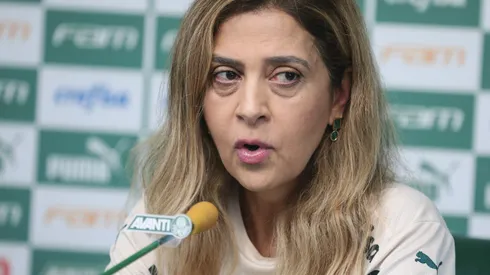 Leila Pereira, presidente do Palmeiras. Foto: Ettore Chiereguini/AGIF