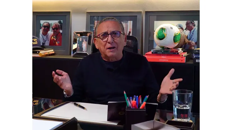 Foto: Reprodução/Canal GB - Galvão Bueno opina sobre Bruno Lage.