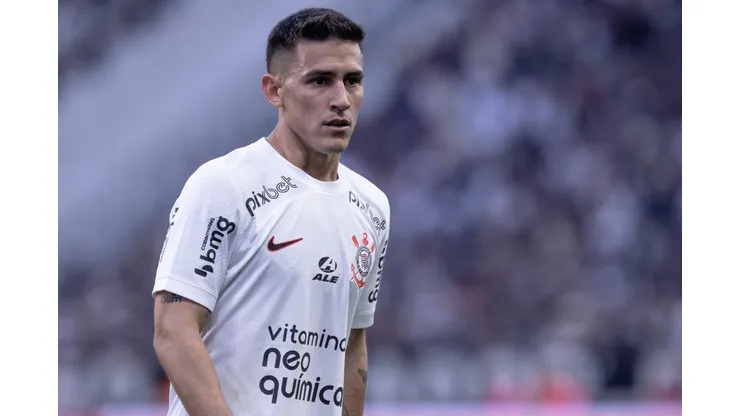 Ettore Chiereguini/AGIF- Matías Rojas, meia-atacante do Corinthians