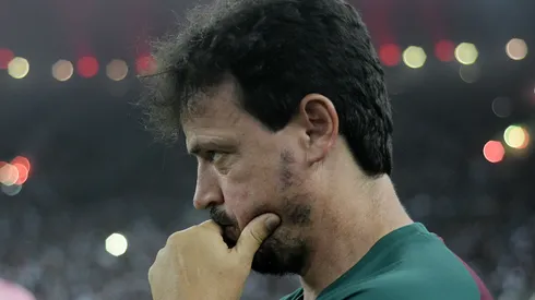 RJ - RIO DE JANEIRO - 27/09/2023 - LIBERTADORES 2023, FLUMINENSE X INTERNACIONAL - Fernando Diniz, tecnico do Fluminense durante partida contra o Internacional no estadio Maracana pelo campeonato Libertadores 2023. Foto: Alexandre Loureiro/AGIF