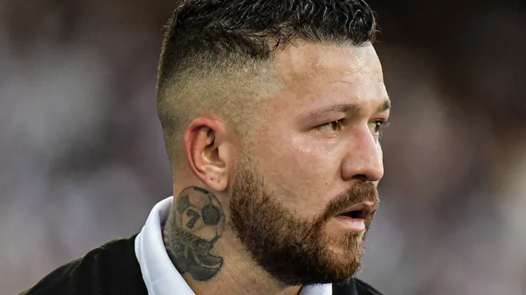 Rossi jogador do Vasco durante partida contra o Fluminense no estádio Engenhão pelo campeonato Brasileiro A 2023. Foto: Thiago Ribeiro/AGIF