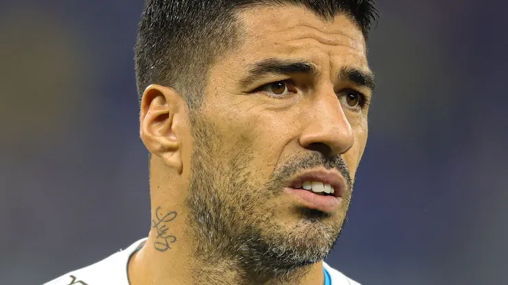 Luís Suárez durante partida contra o Cruzeiro no estádio Mineirão pelo campeonato Copa do Brasil 2023. Foto: Gilson Junio/AGIF