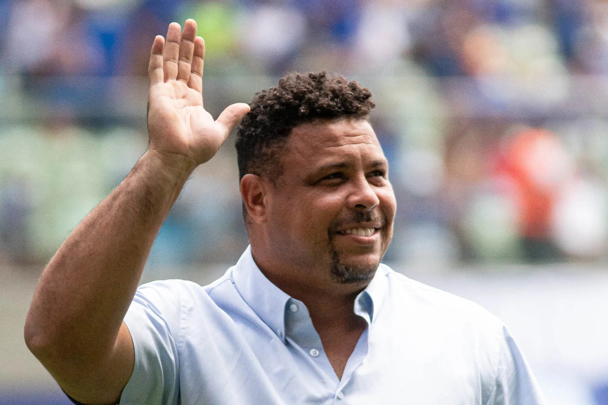 Ronaldo sabe da situação ainda complicada do Cruzeiro – Foto: Fernando Moreno/AGIF.