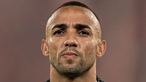 Marçal durante partida contra o Fluminense no estádio Engenhão pelo campeonato BRASILEIRO A 2023. Foto: Thiago Ribeiro/AGIF