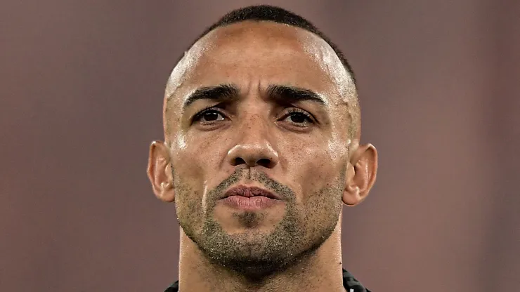Marçal durante partida contra o Fluminense no estádio Engenhão pelo campeonato BRASILEIRO A 2023. Foto: Thiago Ribeiro/AGIF