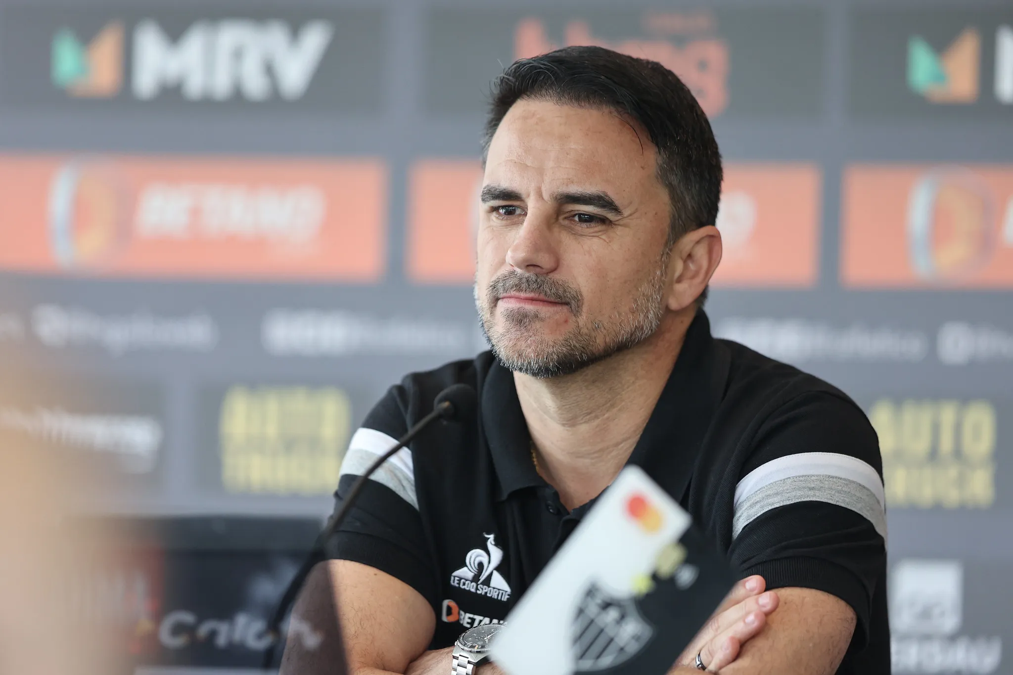 Caetano revela que Felipão recusou proposta para seguir no Galo. Foto: Pedro Souza / Atlético
