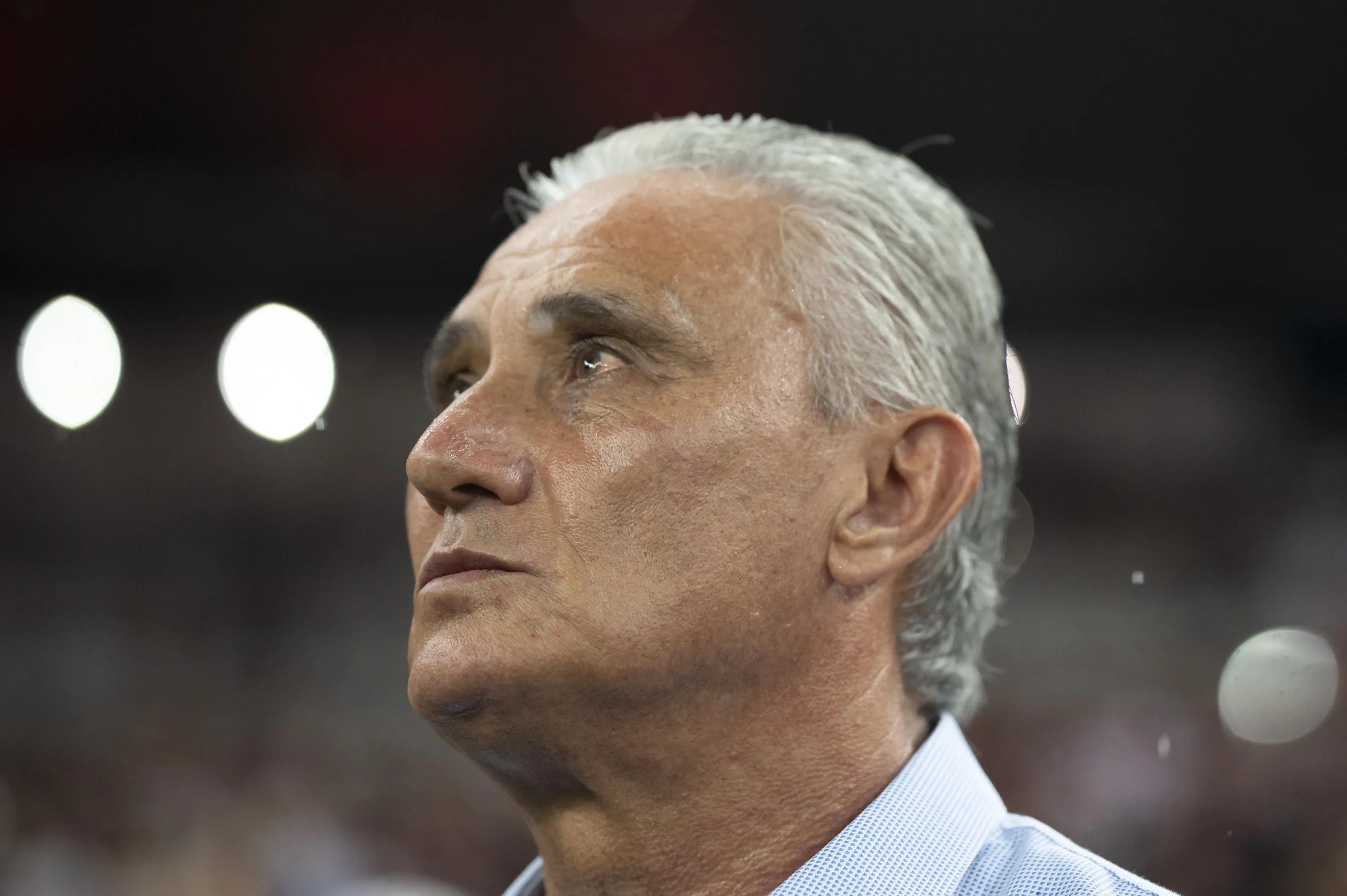 Tite tecnico do Flamengo  Foto: Jorge Rodrigues/AGIF