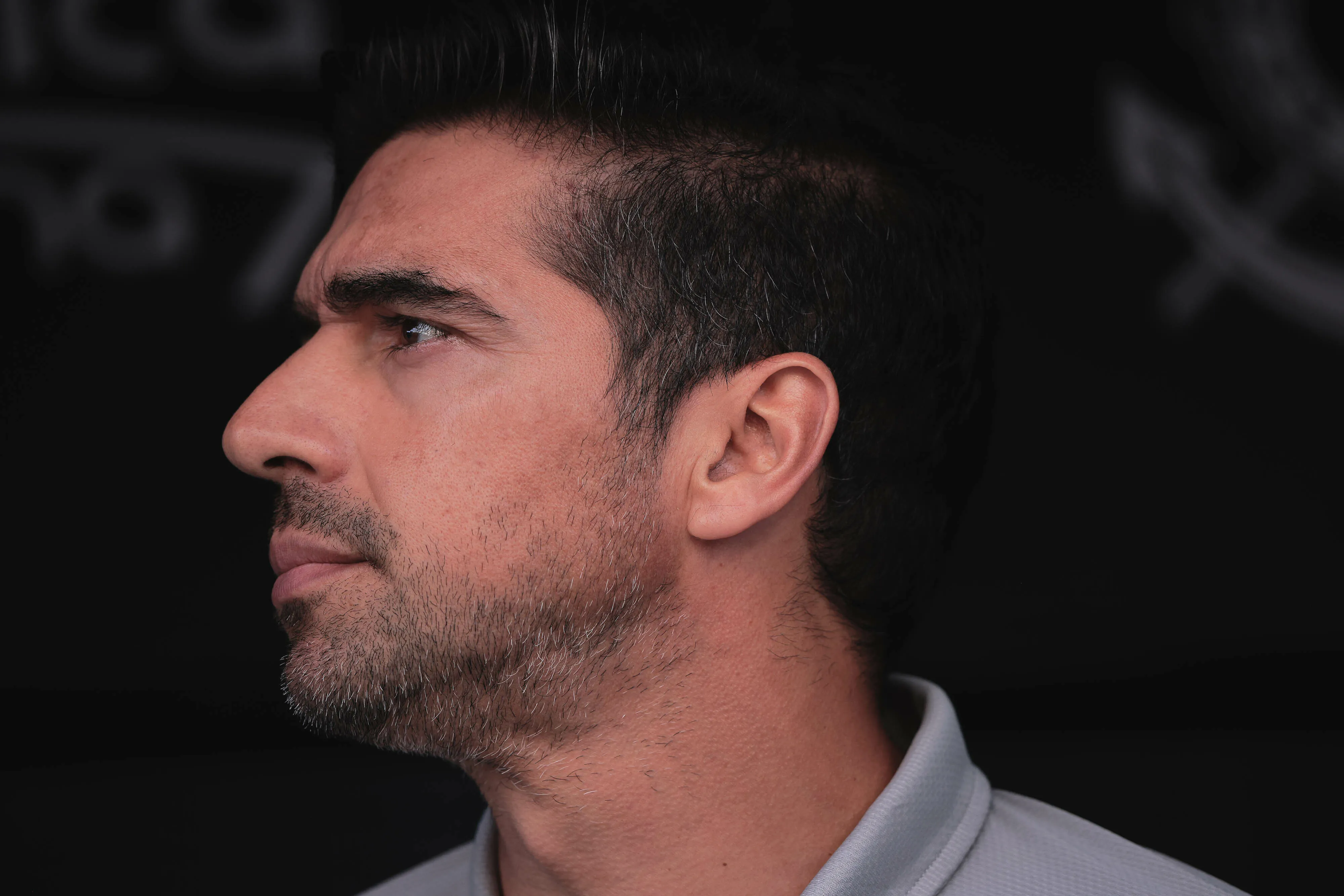 Abel durante partida contra o Corinthians pelo campeonato Brasileiro A 2023. Foto: Ettore Chiereguini/AGIF
