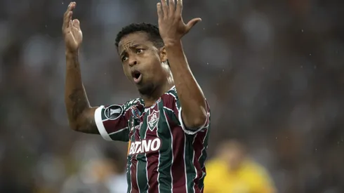 Keno jogador do Fluminense durante partida contra o Olimpia no estadio Maracana pelo campeonato Libertadores 2023. Foto: Jorge Rodrigues/AGIF