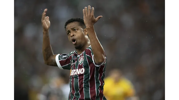 Keno jogador do Fluminense durante partida contra o Olimpia no estadio Maracana pelo campeonato Libertadores 2023. Foto: Jorge Rodrigues/AGIF