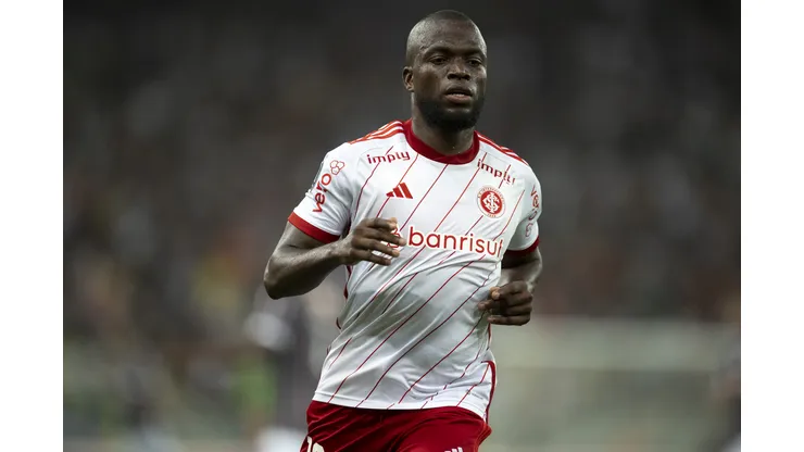 RJ - RIO DE JANEIRO - 27/09/2023 - LIBERTADORES 2023, FLUMINENSE X INTERNACIONAL - Enner Valencia jogador do Internacional durante partida contra o Fluminense no estadio Maracana pelo campeonato Libertadores 2023. Foto: Jorge Rodrigues/AGIF