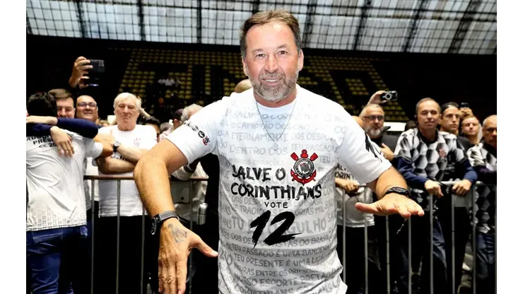Augusto Melo, novo presidente do Corinthians. Foto: ASCOM Corinthians