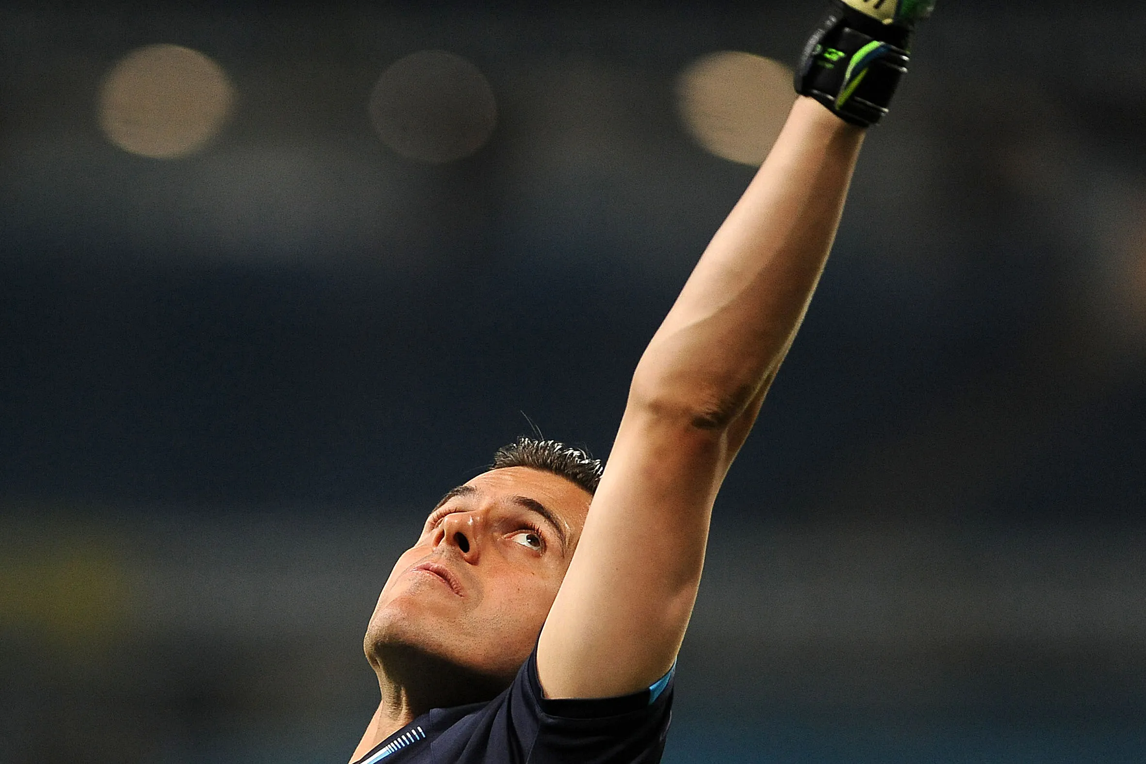 Goleiro Marcelo Grohe durante partida na Arena do Gremio pela COPA DO BRASIL 2017. Foto: Ricardo Rimoli/AGIF