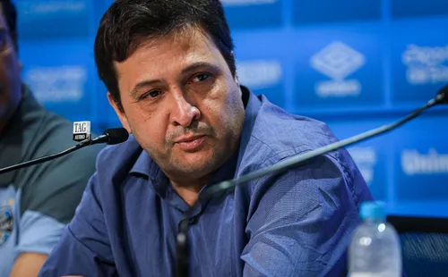 Alberto Guerra pressão torcida Grêmio Balbuena Marcos Rocha