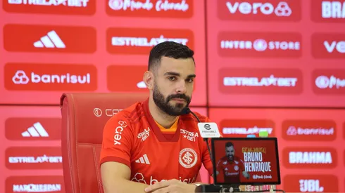 Foto: Ricardo Duarte/Internacional – Bruno Henrique fala sobre confronto contra o Bragantino.