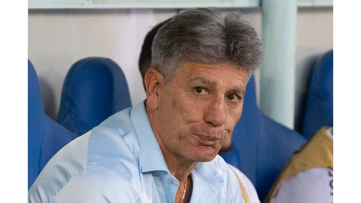 Renato Portaluppi tecnico do Gremio durante partida contra o Cuiaba no estadio Arena Pantanal pelo campeonato BRASILEIRO A 2023. Foto: Gil Gomes/AGIF