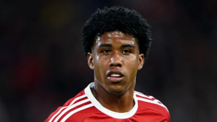 Andrey Santos no Nottingham Forest (Photo by Joe Giddens/PA Images via Getty Images)