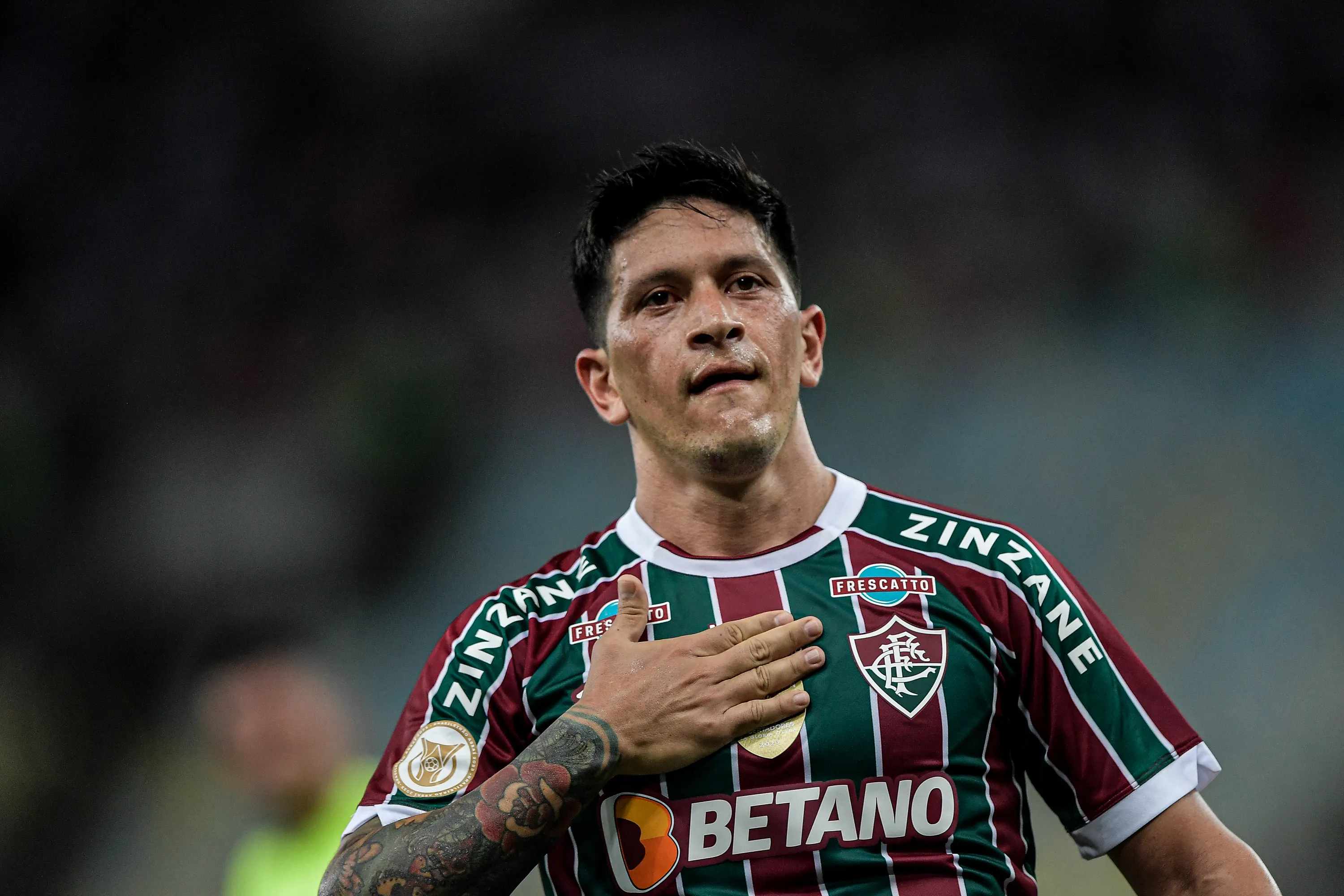 Foto: Thiago Ribeiro/AGIF – Cano em ação pelo Fluminense.