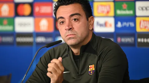 Xavi Hernández, técnico do Barcelona. Foto: Stuart Franklin/Getty Images)
