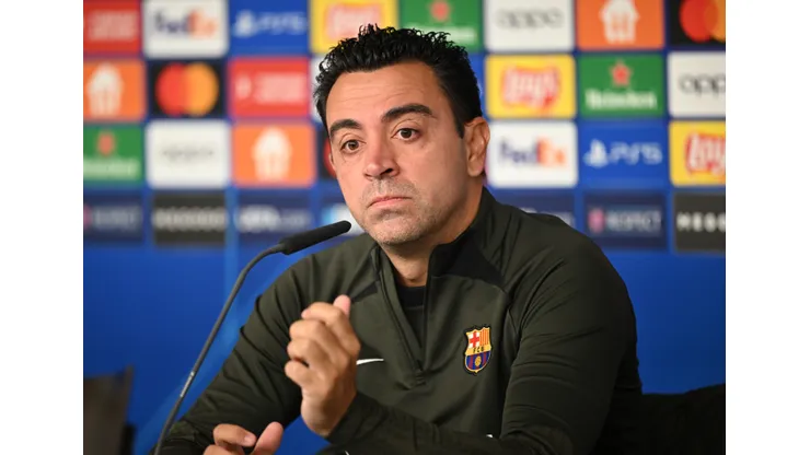 Xavi Hernández, técnico do Barcelona. Foto: Stuart Franklin/Getty Images)
