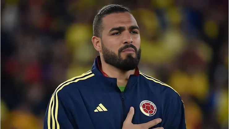 Foto: Arquivo Pessoal Álvaro Montero/Instagram - Montero em partida pela Seleção Colombiana