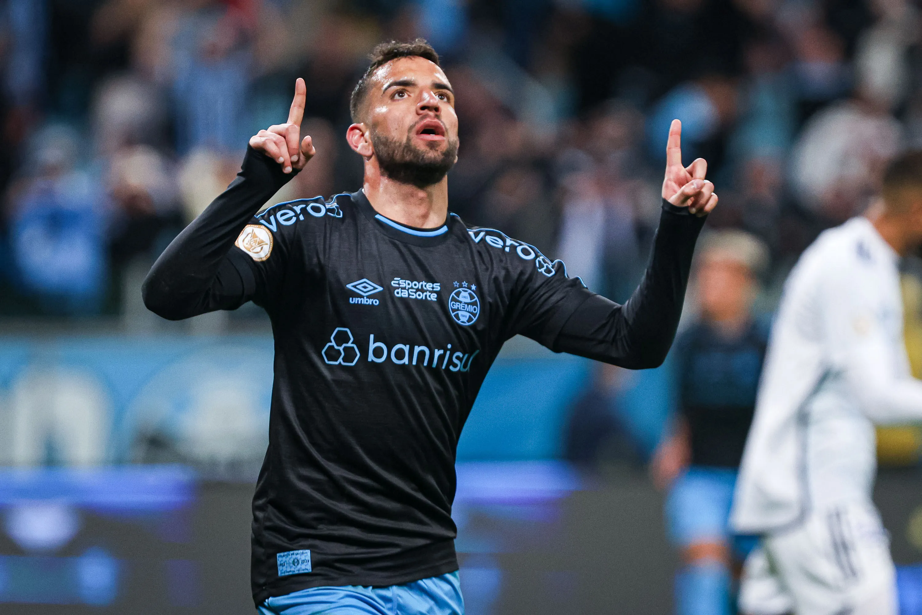 Pepê jogador do Gremio. Foto: Maxi Franzoi/AGIF